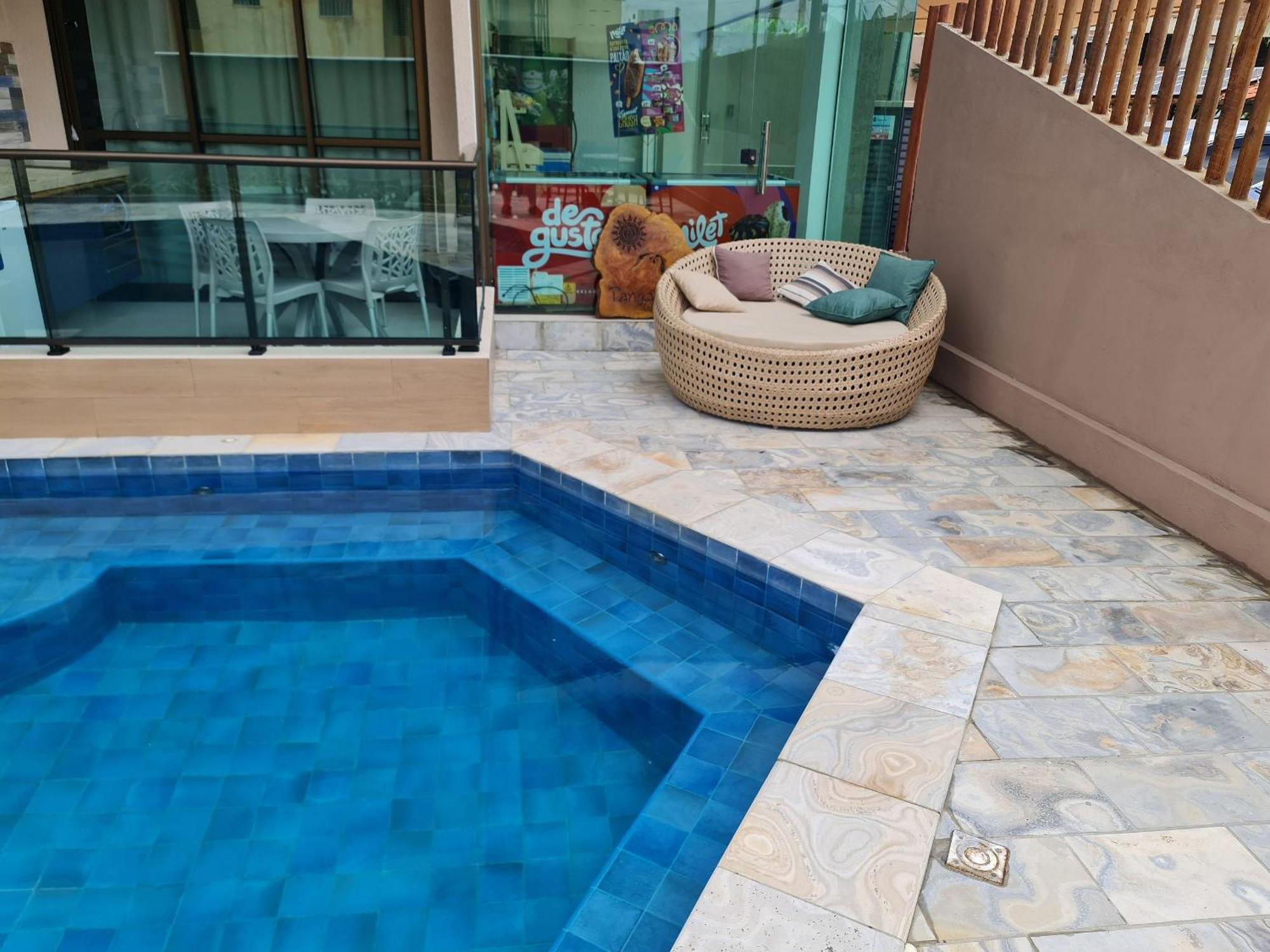 Encantador Flat Perto Da Cativante Praia De Merepe Pôrto das Galinhas Exterior foto